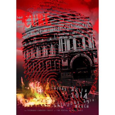 Poster The Cure 2014 History Of Teenage Cancer Trust , Royal Albert Hall poster
