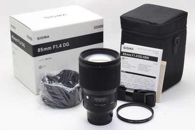 【Near Mint】Sigma 85mm F1.4 DG HSM Art Lens for Sony E Mount In Box From JP