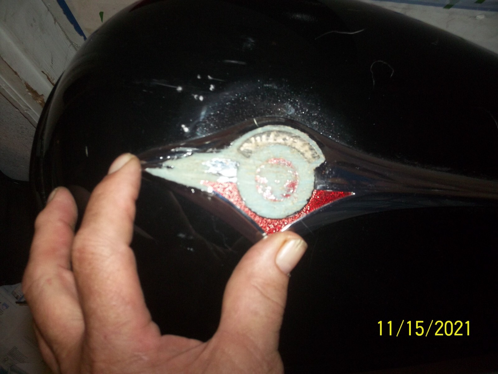 KAWASAKI VULCAN FUEL TANK VULCAN GAS TANK DEALER TAKE OFF 24&3/4 LONG