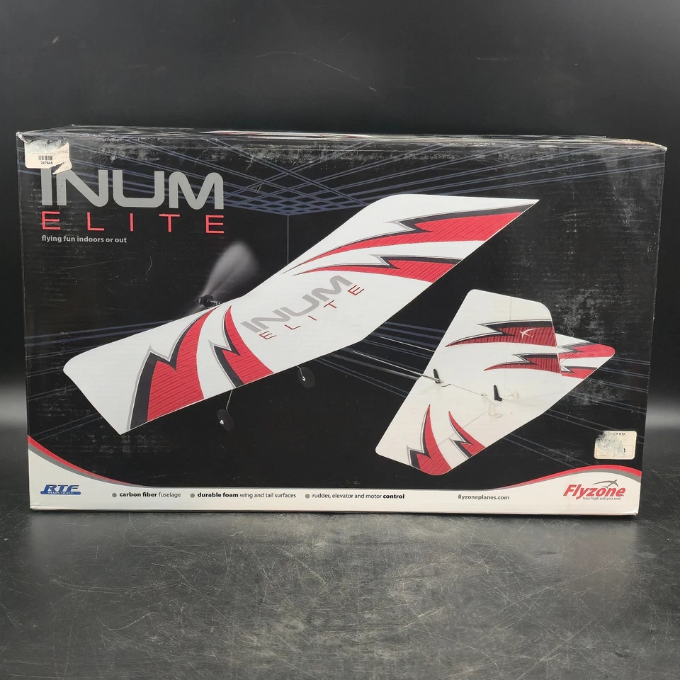 Flyzone Inum Elite RC Remote Control Indoor Electric Airplane RTF - Image 2 of 4