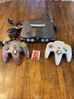 Nintendo 64 N64 Console With Cables and Controller NUS-001 Tested Working