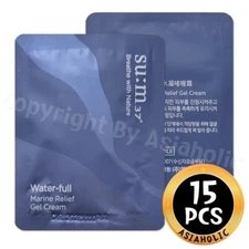 SU:M37 Water-full Marine Relief Gel Cream 2ml x 15pcs (30ml) Sample Newest Sum37