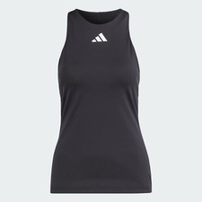 adidas Tennis Y-Tank Top Black Size Small IP1967