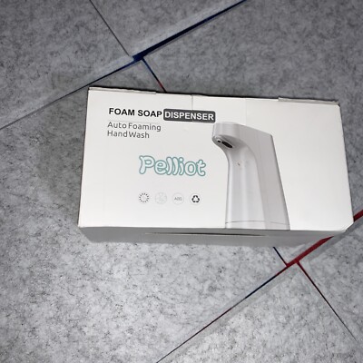 Pelliot Automatic Foam Soap Alcohol Dispenser Touchless Hands Free Motion Sensor
