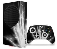 Skins XBOX Series S Console Controller Lightning White