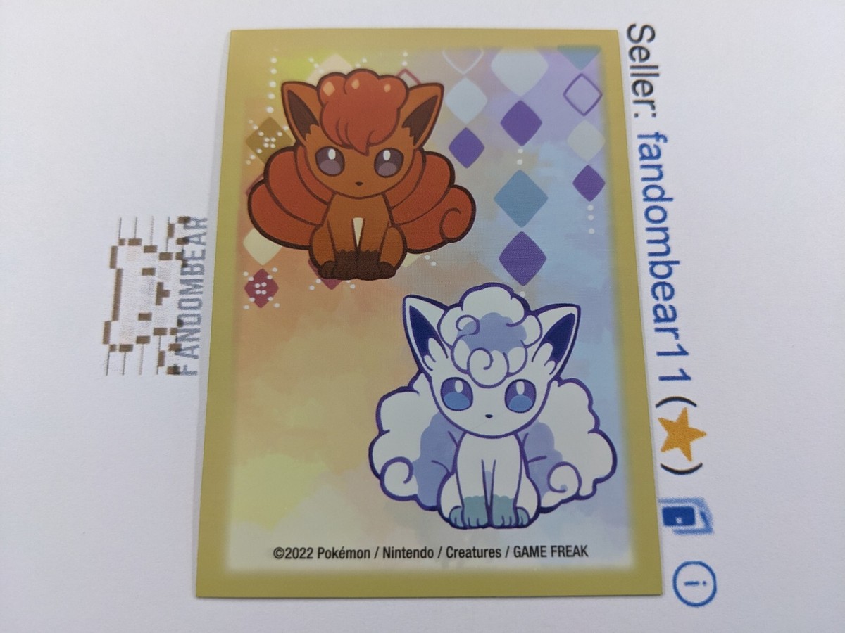 vulpix card sleeves Amazon.com: Pokémon Center: Pokémon TCG: Vulpix Seasons Card Sleeves (65  Sleeves) : Toys & Games main image 1