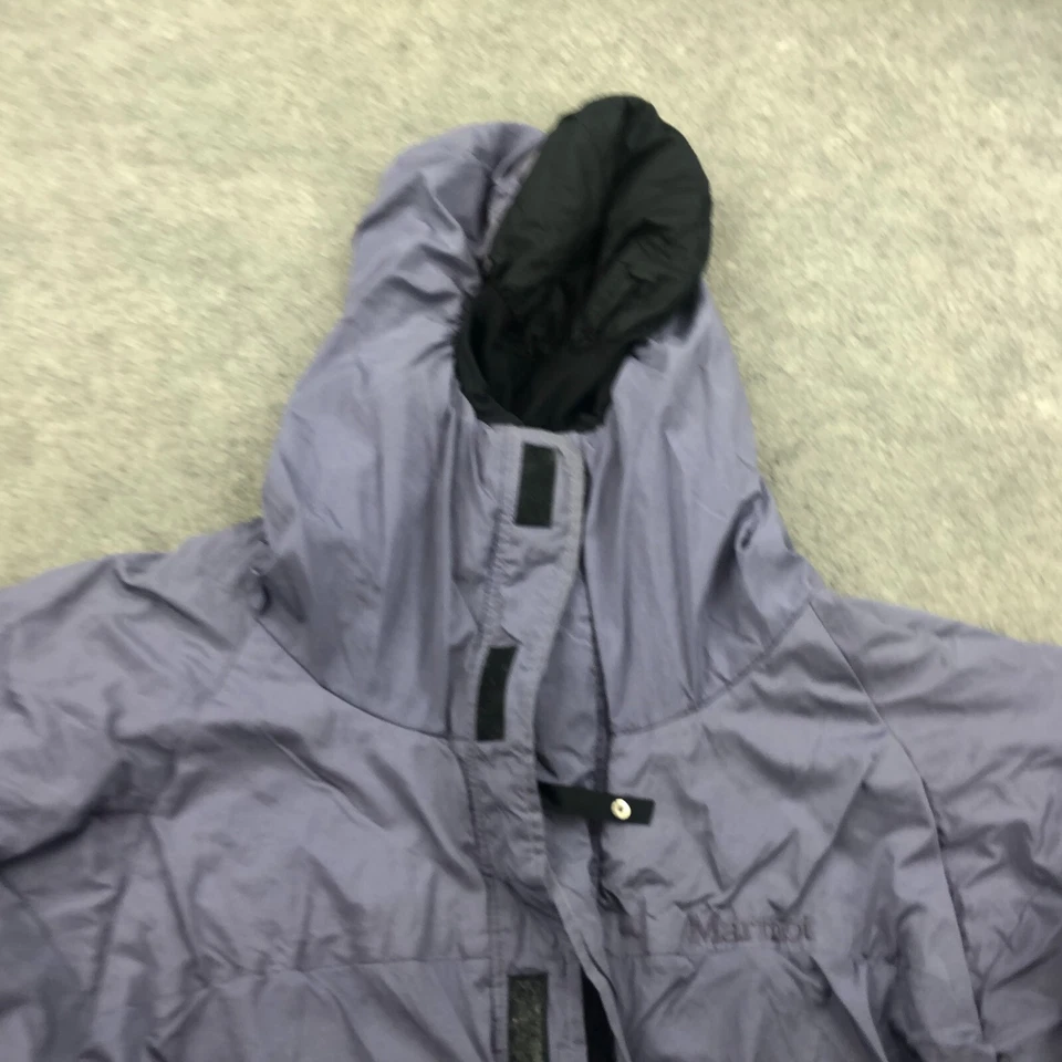 Chaqueta cortavientos informal de colección Marmot para mujer XL púrpura cremallera completa al aire libre Foto 4 de 4