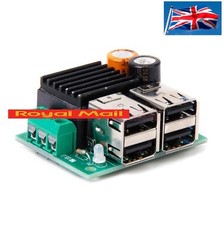 DC9V 12 24V 35V to 3-6V Adjustable Step Down 4-USB Step-down Power Supply Module