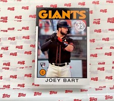 JOEY BART RC - 2021 TOPPS SERIES 2 - 1986 TOPPS 35th Anniversary #86B-14 GIANTS