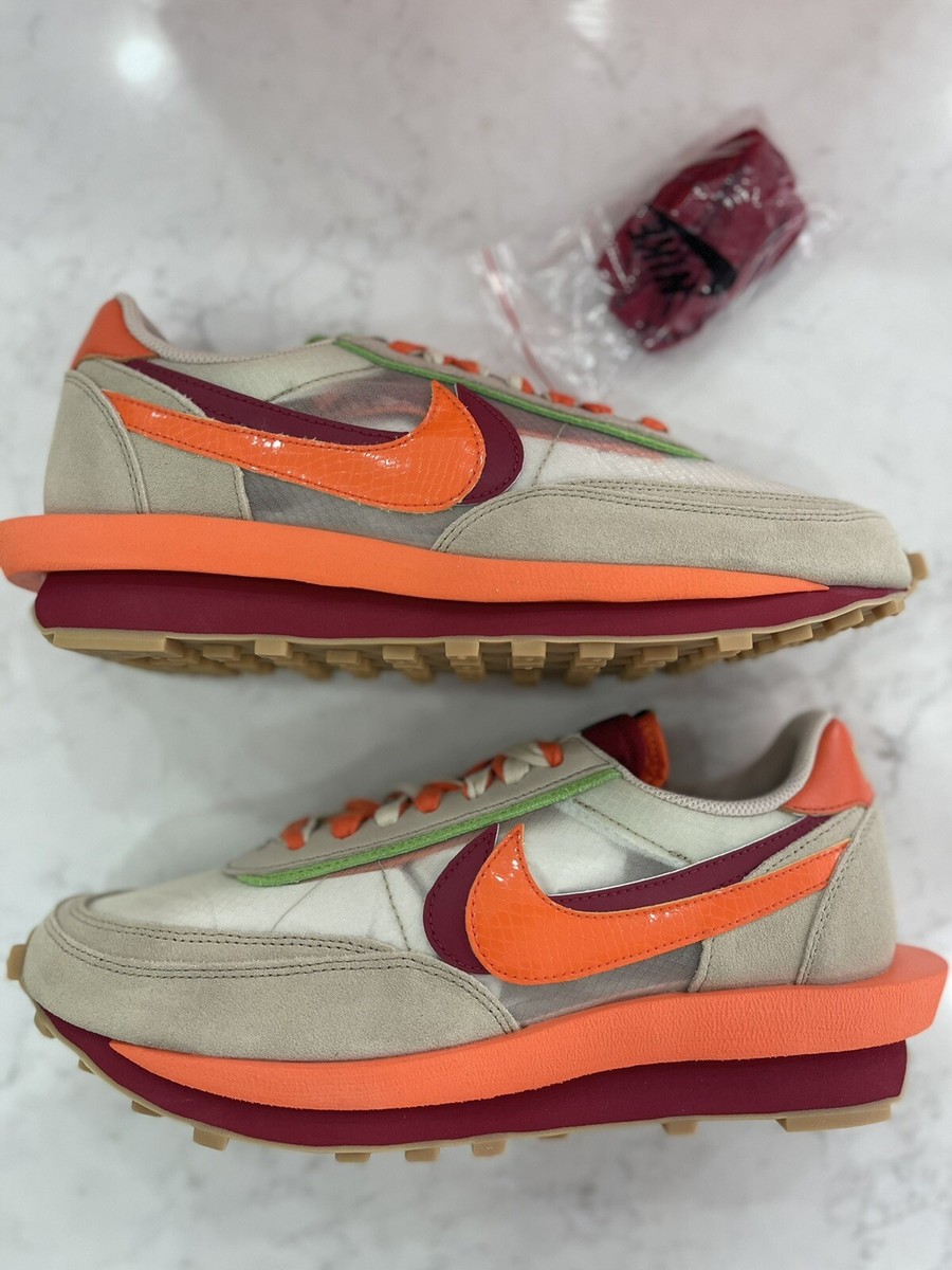 CLOT×Sacai×NIKEWaffle 9.5 Clot Sacai Nike LDWaffle DH1347-100 DH3114-001 Release Date