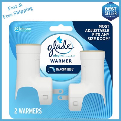 Glade PlugIns Scented Oil Warmer Essential Oil Infused Wall Plug in 2 count