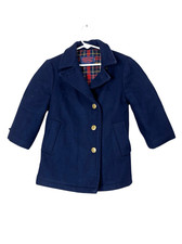 Vintage Jonathan Strong Wool Blend Navy Coat