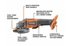 Ridgid R86047B - 18V Brushless Cordless 4-1/2" Paddle Switch Angle Grinder — photo 2