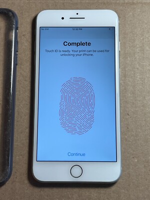 Apple iPhone 8 plus 256GB Silver Unlocked Smartphone (A1864) READ