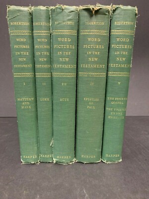 Word Pictures in the New Testament | Archibald Thomas Robertson (5