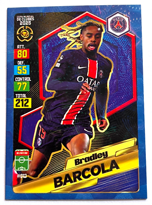 2025 FIFA CLUB WORLD CUP Gol Card #013 BRADLEY BARCOLA PSG | eBay