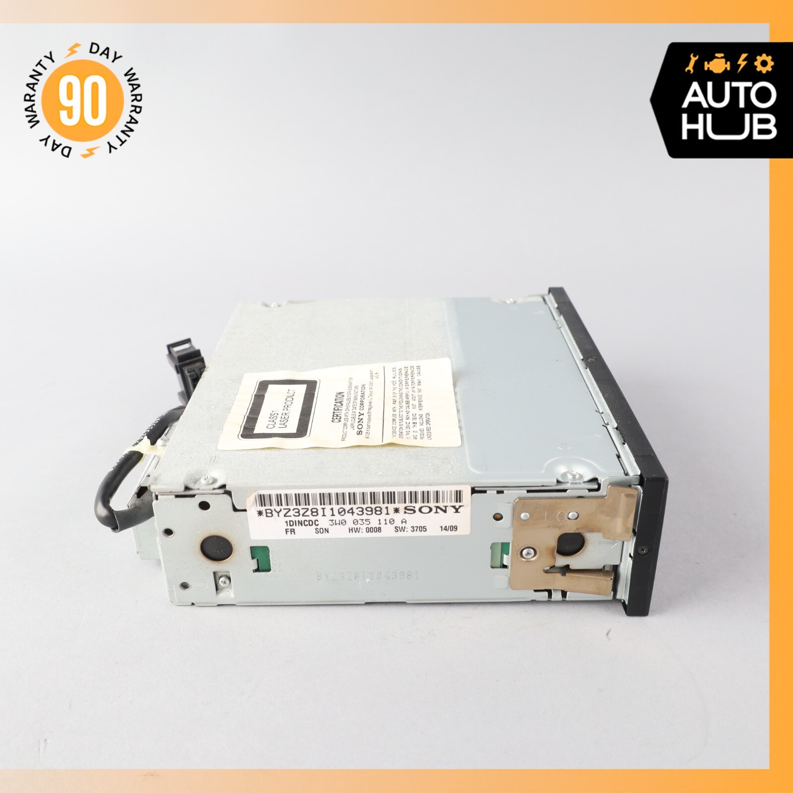 03-13 Bentley Continental GTC Speed GT 6 Disk CD Changer Player OEM 83k