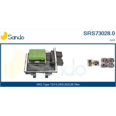 Widerstand Innenraumgebläse Sando SRS73028.0 für Vag