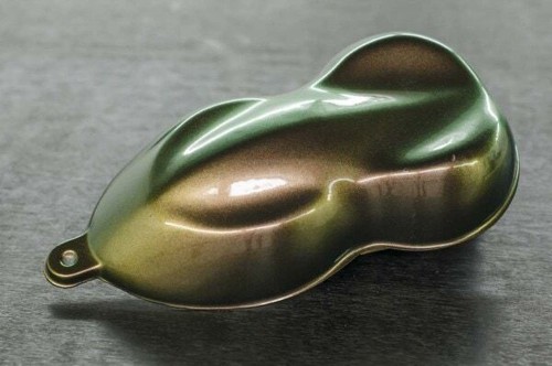 PIGMENTO POLVERE VERNICE FLIP CAMALEONTE - VERDE, ORO, ARANCIO/RAME, ROSSO - SCORPIONE - Foto 2 di 3