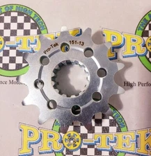 Pro-tek Kawasaki Front Sprocket 525 Pitch 13T 14T 15T 2005 2006 2007 2008 ZZR600