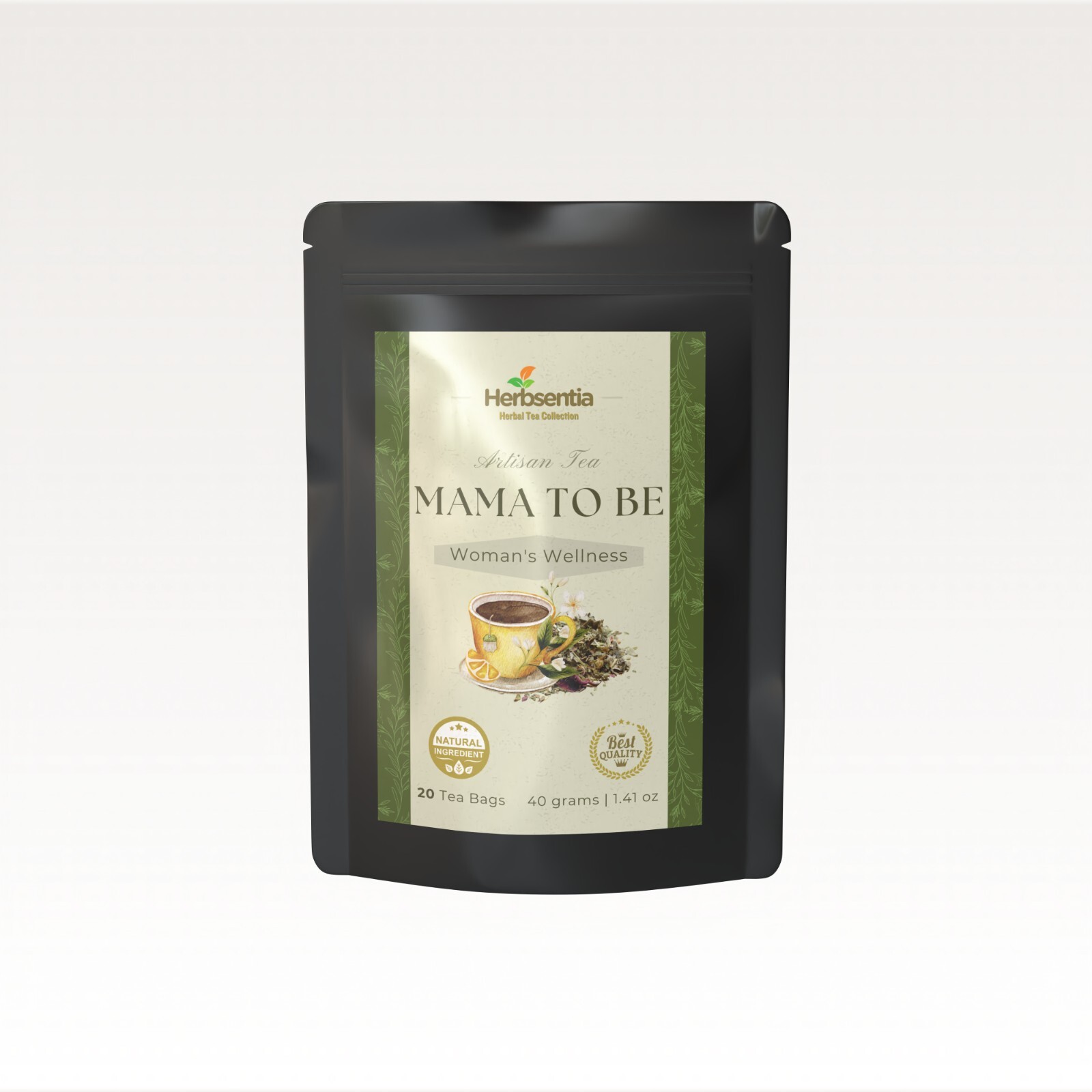 Mama to Be Herbal Tea &ndash; Caffeine-Free Botanical Blend