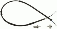Trw GCH601 Seilzug, Handbremsseil Feststellbremse FüR Fiat Panda (169_)