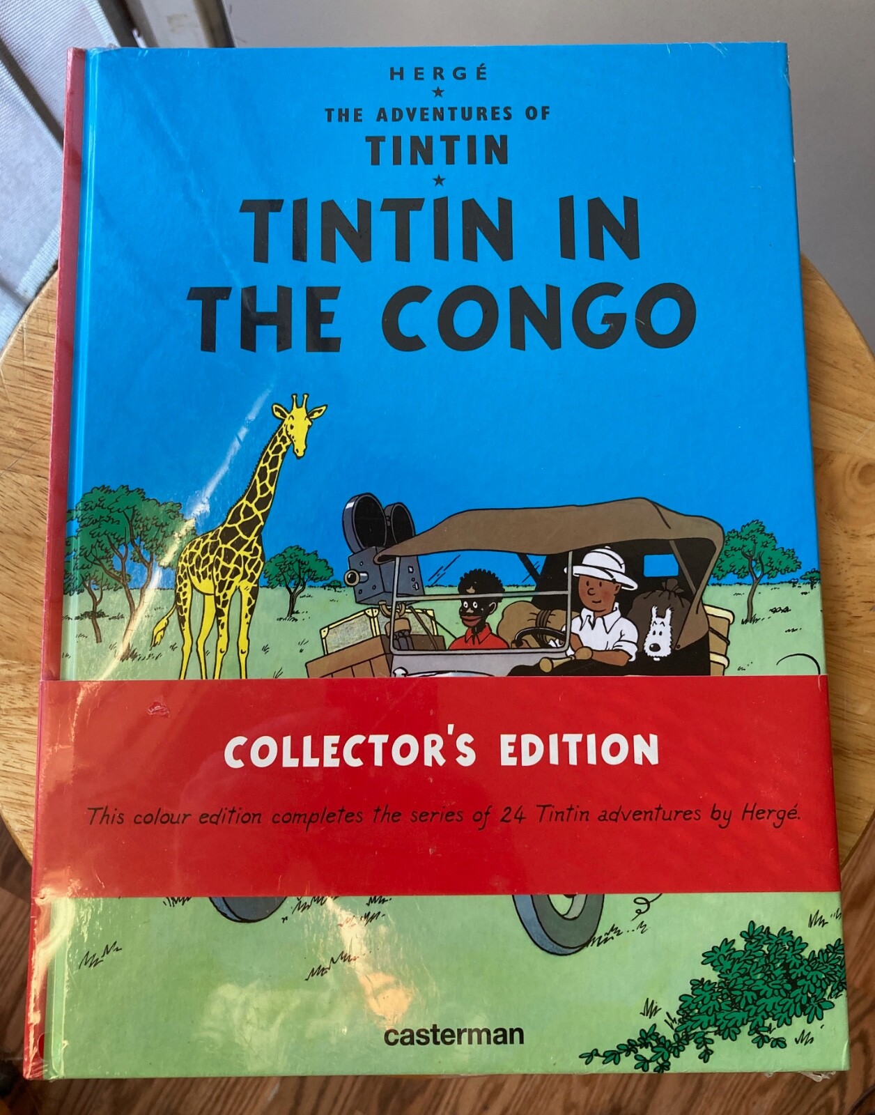 Herge TINTIN IN THE CONGO Collector's Edition Casterman new sealed book Colour *