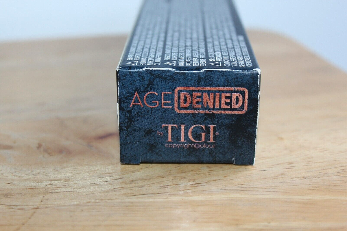 Tigi Age Denied Haarfarbe 7/64 | Mittelblond Rot Kupfer | 90 Ml Mit Anti-Aging Effekt | Für Volle Abdeckung Selbst Bei Grauen Haaren