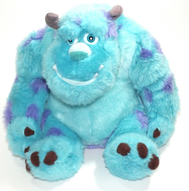 Disney Monsters Inc James P Sullivan Sully Plush Stuffed Animal 14