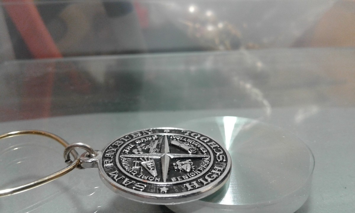 925 Sterling Silver Sam Rayburn High School Pendant Free