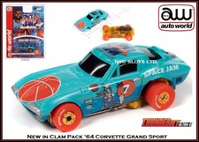 AW '64 Chevy Corvette Grand Sport Release 1 ThunderJet Also Fits AW, AFX SC386