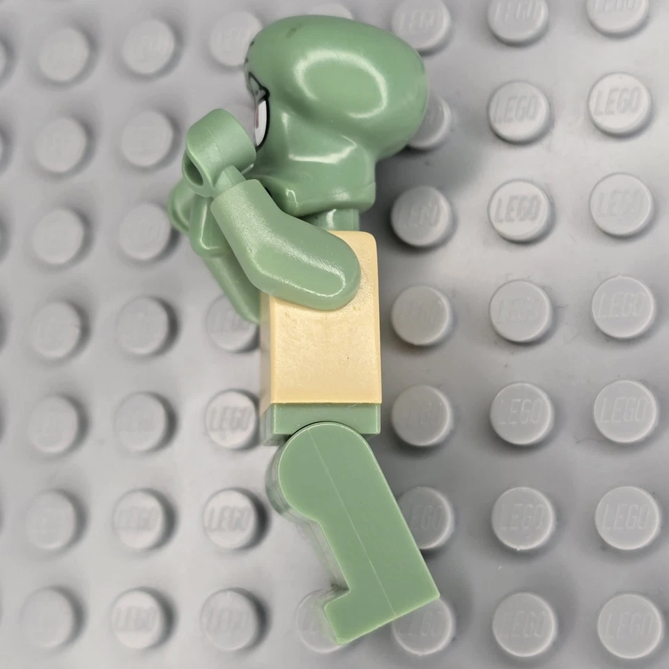 Lego Spongebob Squarepants Minifigure BOB020 Squidward Modified Head - Image 4 of 4