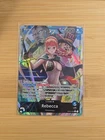 Bandai Rebecca OP04-039 Leader Alternate Art Foil 5000 Power One Piece CCG Card