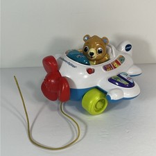 The VTech Soar  Discover Airplane is an interactive learning toy 9  