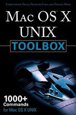 Mac Os X Unix Toolbox 1000 Commands For The Mac Os X - Paperback Negus Ch... Mac Os X Unix Toolbox 1000 Commands For The Mac Os X - Paperback Negus Ch...