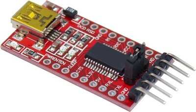 4 Stück FTDI FT232RL USB zu TTL Serial Konverter Adaptermodul, 3,3V/5V FT232R...