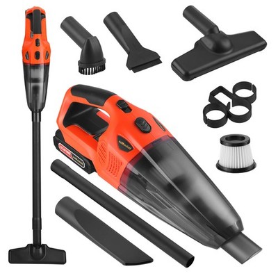 ValueMax Cordless Handheld Vacuum, Portable Vacuum Cleaner Dry/Wet Suction wi...