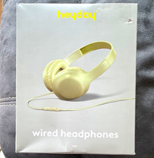heyday Wired On-Ear Headband Headphones, Beige, Double Earpieces