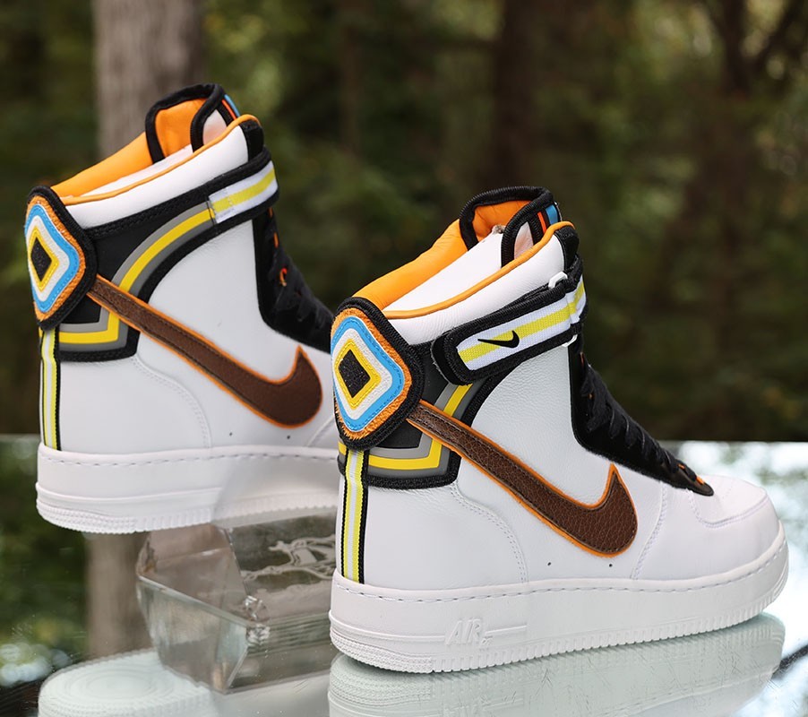 Nike Air Force 1 High x Riccardo Tisci White Brown Size 10 Custom