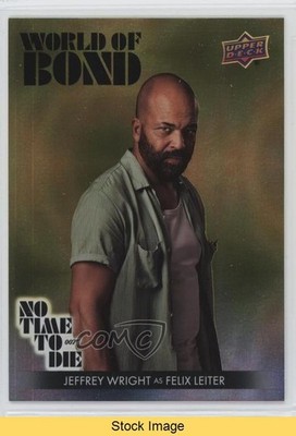2025 James Bond No Time To Die Gold Jeffrey Wright as Felix Leiter READ 6o2