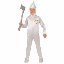 Tin Man Deluxe The Wizard of Oz Story Book Week Dress Up Boys Costume S