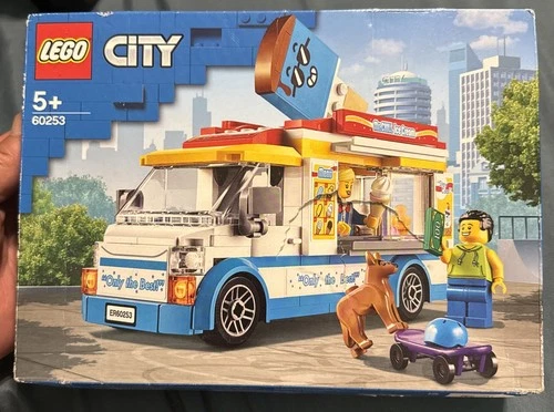 LEGO CITY Ice-Cream Truck 60253 NEW SEALED Open Box Damaged
