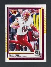 2025 Donruss Football NFL Base Cards #228 Zach Hertz Commanders
