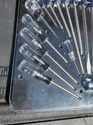 Sears Craftsman USA Nos Huge 26pc Screwdriver Set 47158 WF SEXY
