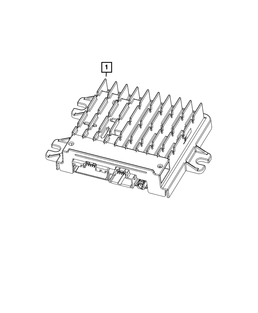 Genuine Mopar Central Adas Decision Module 68608463AD