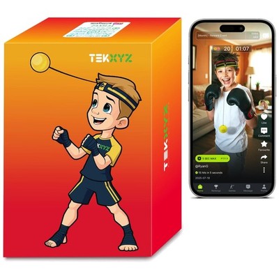2 Difficulty Levels Reflex Ball for Kids - Perfect for Boxing & Agility Training