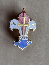 enamel Luxembourg Scouts Scouting pin badge