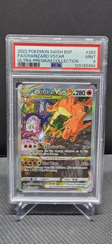 Charizard VSTAR SWSH262 Black Star Promo Sword & Shield PSA 9