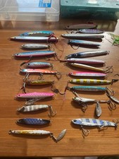 Shore jigging, casting, metal jig and plug set for jigging
