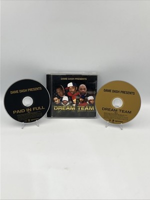 Paid In Full Soundtrack & Dream Team 2 CD Dame Dash 2002 Roc-A-Fella Records